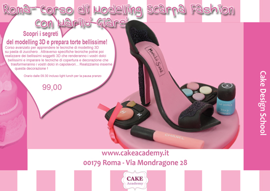 Locandina: Corso di Modelling Scarpa Fashion - dalle 10.00 Roma